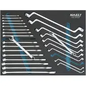 Hazet 163-374/27 Ring-steeksleutelset 27-delig Sleutelbreedte (metrisch) 6 mm