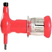 Ks Tools 3/8 mini momentsleutel met isolatie en omschakelaar ratelkop, 5-25 Nm 117.1184