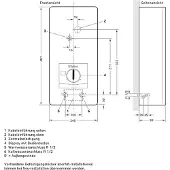 Vaillant 0010023779 Doorstroomboiler A (A+ - F) 24 kW