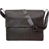 Juscha Urban Laptoptas 38 x 8 x 30 cm Leer Zwart