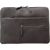 Pride And Soul Terra Schrijfmap Leer 34 cm grijs