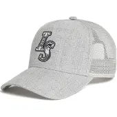 Lyle & Scott Patch Baseballpet - Grijs