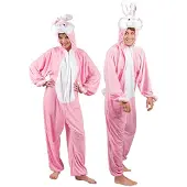 Boland Roze konijnen/ hazen kostuum voor heren - Carnavalskostuums