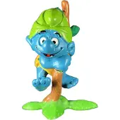 Schleich Natuursmurf - zittend in boom - De smurfen - - 8cm