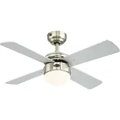 WESTINGHOUSE Colosseum ventilator met licht Colosseum, dimbaar, hout donker, Woon-/ Eetkamer, Hout, Modern
