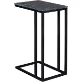 Starfurn - Bijzettafel Marmer - zwart