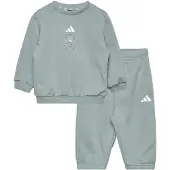 Adidas Trainingspak 'Tiro_nster' pastelgroen / pastelroze / zwart / wit