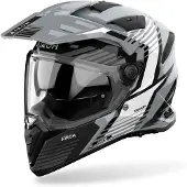 Airoh Bandit Spicy, avonturenhelm ,grijs/lichtgrijs/zwart ,S