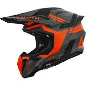 Airoh Twist 3 Dynasty Crosshelm Mat/Antraciet/Neon XL unisex grijs