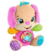 Fisher-Price Leerplezier Meegroeispeelgoed Zusje - Roze Muzikale Knuffel