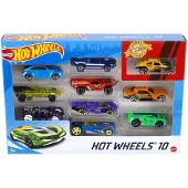 Hot Wheels 10 Car Pack Assorted Veelkleurig Kinderen