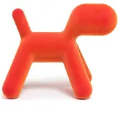 Magis Puppy Dog Ottoman Extra Large | 02 Orange Iridescent (indoor)