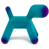 Magis Puppy Dog Ottoman Small | 10 Turquoise | Violet (indoor)