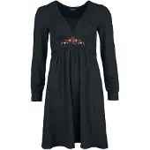 Vive maria - Rockabilly Mini-jurk - Meadow Love Dress - XS tot M - voor Vrouwen - zwart | Maat S