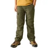 Regatta - Kid's Sorcer Zip Off Trousers III - Afritsbroek 11-12 Years, olijfgroen