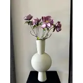 Emerald Kunstbloemen Zijden Bloemen Kerst Anemoon Glamour Licht Paars 75 cm 430331