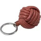 Giobagnara SLEUTELHANGER NODO LEDER COGNAC