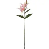 Mica Decorations TIJGERLELIE KUNSTBLOEM - L65 CM - ROZE