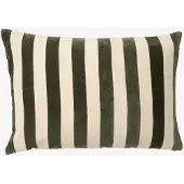 Nordal Sierkussen Alhena, ivory/green, 48X68