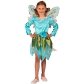 Thetru Elfje Blue wonder Volwassenen Vrouwen Turquoise Feeën, Elfjes en Engeltjes Maat 1