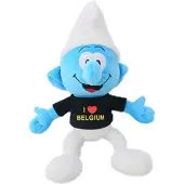 De Smurfen Smurfen Knuffel - 30 cm - I Love Belgium