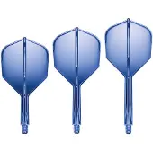 GOAT Air Blue Clear NO6 - Dart Flights