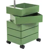 Magis 360° Lade-eenheid op Wielen 5 Drawers | Green 1321 C