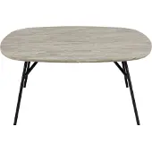 Ebuy24 Mik Salontafel H 40 x B 90 x D 90 cm - Grijs