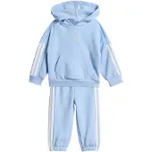 Adidas Trainingspak 'Essentials' lichtblauw / wit