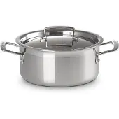 Le Creuset RVS Kookpan laag Ø 20cm 3,0l