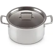 Le Creuset RVS Kookpan Ø 24cm 6,0l