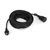 HBM verlengsnoer H05RR-F 3G1.5mm² 1-voudig IP44 20m