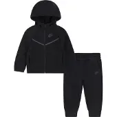 Nike Joggingpak 'TECH FLEECE' donkergrijs / zwart