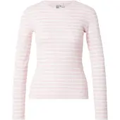 Pieces Shirt 'PCRUKA' rosa / wit