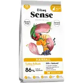 Dibaq Sense Grainfree Hairball Kattenvoer Duck & Turkey 6 kg