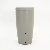 Vita Regenton Gobi licht grijs 240L + Kraan met Gardena koppeling + Plantenbak