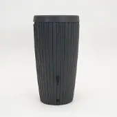 Vita Regenton Mika antraciet 240L + Kraan met Gardena koppeling + Plantenbak