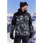 Mountain Warehouse Heren Drayton Waterdichte Ski jas (Blauw)