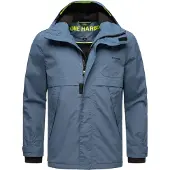 STONE HARBOUR Tussenjas blauw / zwart
