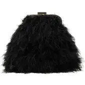 Faina Clutch zwart