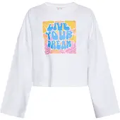 IZIA Sweatshirt blauw / geel / pink / wit