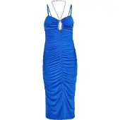 Faina Cocktailjurk royal blue/koningsblauw