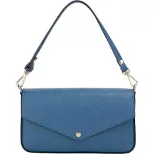 Usha Schoudertas blauw