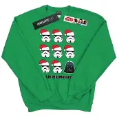 Star Wars Heren Kerstmis Humbug Sweatshirt (Iers Groen)