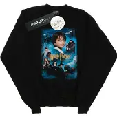 Harry Potter Meisjes Sweatshirt Steen der Wijzen (Zwart)