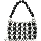 FELIPA Handtas zwart / zilver
