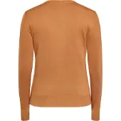 RISA Gebreid vest camel
