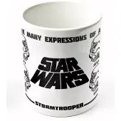 Star Wars Uitdrukkingen van een Stormtrooper mok (Wit/zwart)
