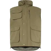 Tuffskull Waistcoat Heren militaire olijf