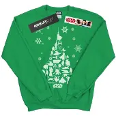 Star Wars Heren Kerstboom Sweatshirt (Iers Groen)